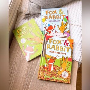 KIDS BOOKS - Fox & Rabbit Children's 3 Book Set